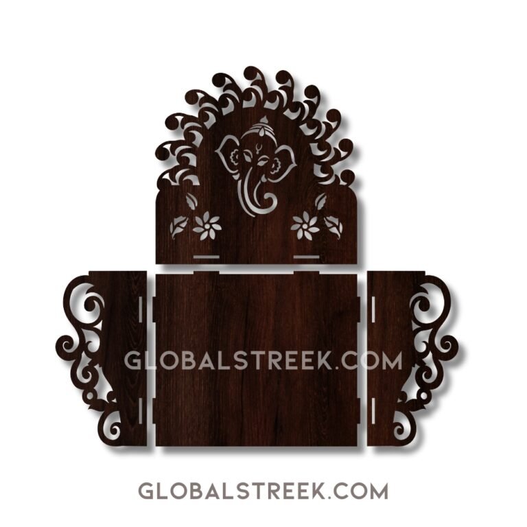 Small Mandir Laser Cutting Design File