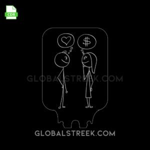 Acrylic Small Night Lamp Design File