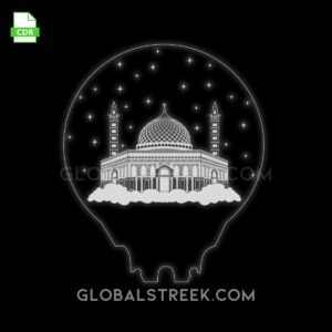 Acrylic Small Night Lamp Design File