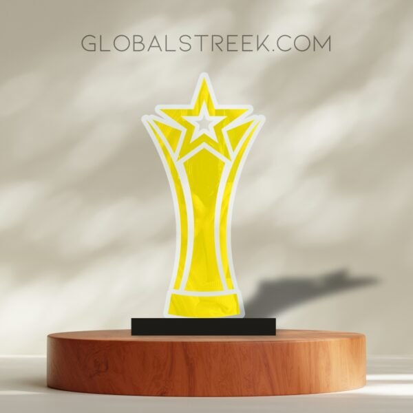 Acrylic Trophy Design File