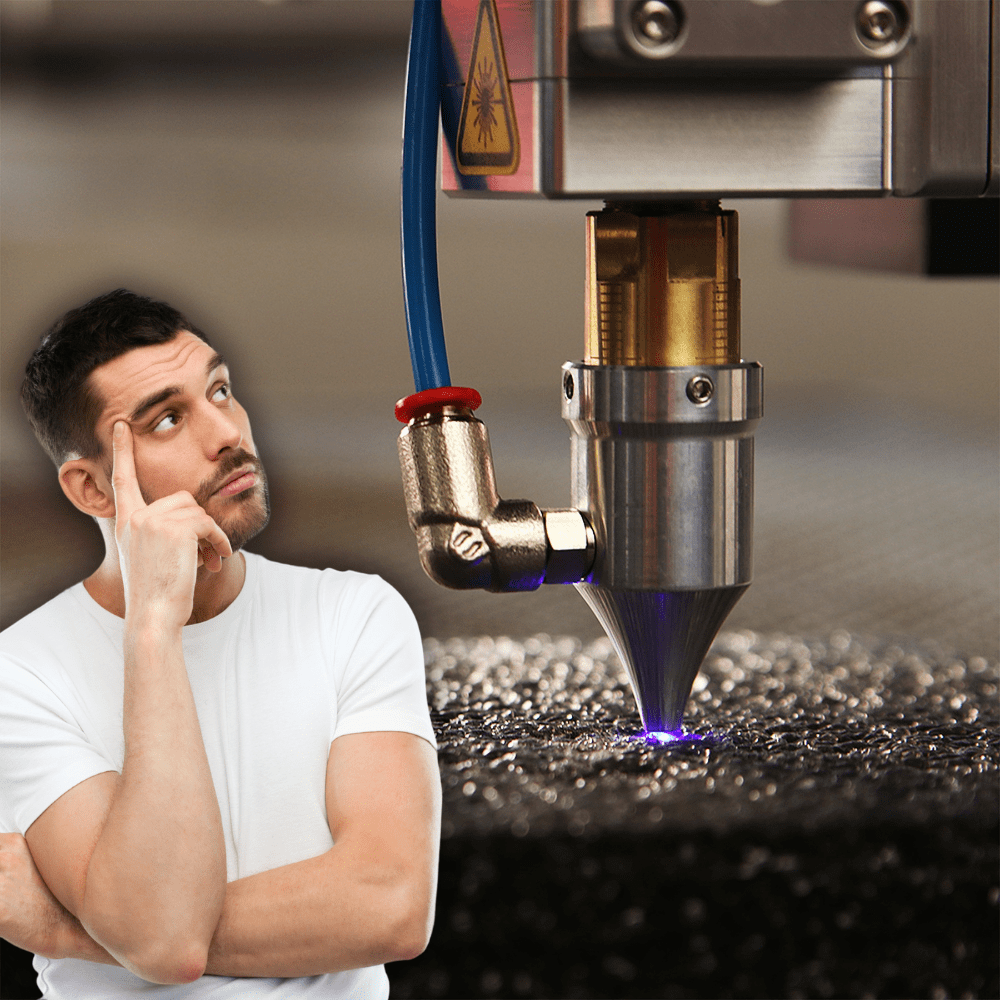 fiber laser cut metal