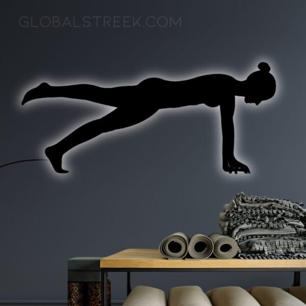 Acrylic Wall Decor for Room (Yoga) Design File