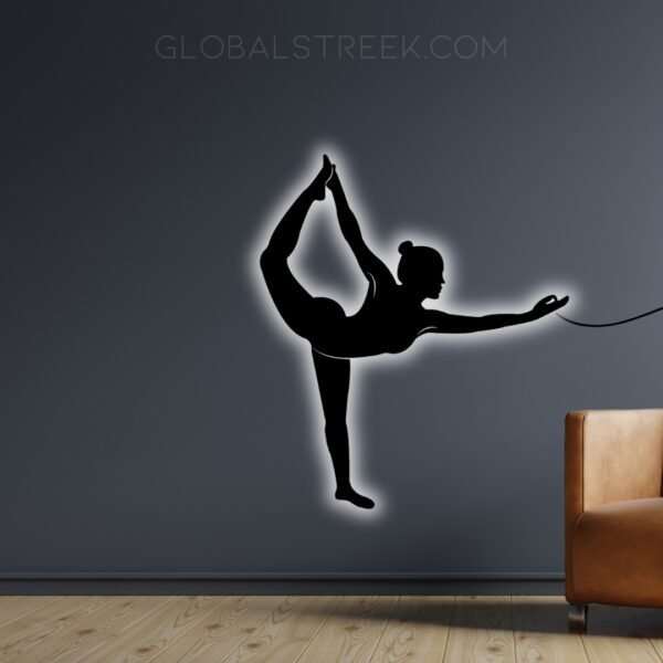 Acrylic Wall Decor for Room (Yoga) Design File