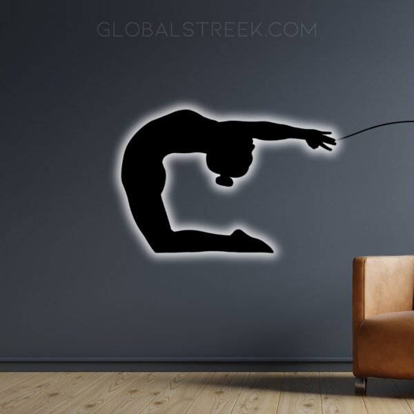 Acrylic Wall Decor for Room (Yoga) Design File