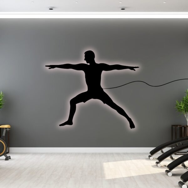 Acrylic Wall Decor for Room (Yoga) Design File