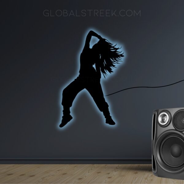 Acrylic Wall Decor for Dance Room Design File