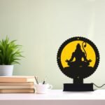 Lord Shiva Mdf Table Lamp Laser Cutting Design File