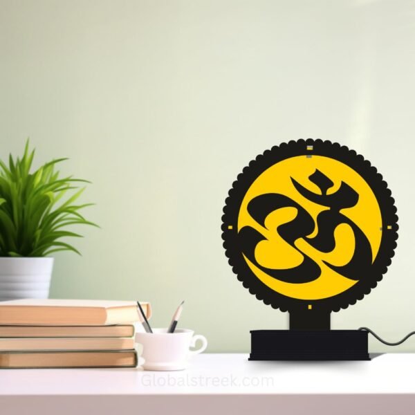 Mdf Om Table Lamp Laser Cutting Design File