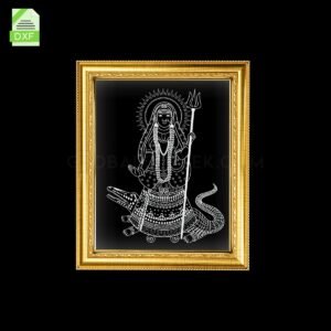 Goddess Ganga Devi Acrylic Frame Artwork Laser Design File