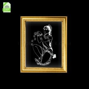 God 9 Acrylic Frame Artwork Laser Design File