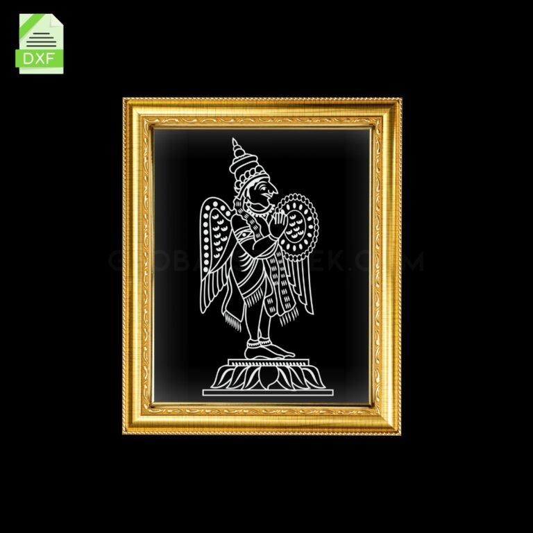 God 16 Acrylic Frame Artwork Laser Design File