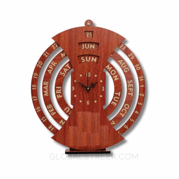 Mdf Sublimation Calendar Clock Laser Cutting Design File