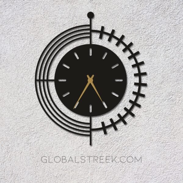 Laser Cutting Clock Design File 5
