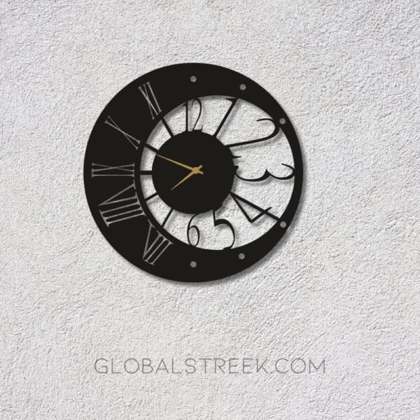 Laser Cutting New Clock Design File