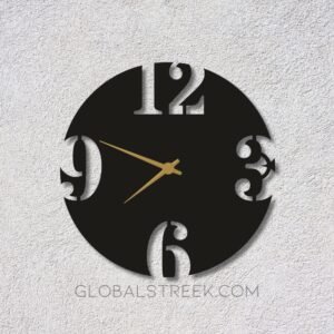 Laser Cutting Simple Clock Design File