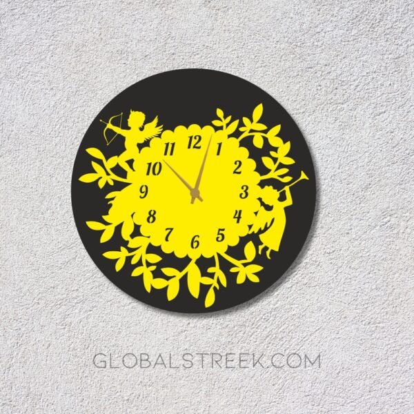 Laser Cutting Clock Design File