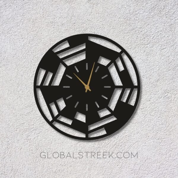 Laser Cutting Clock Design File