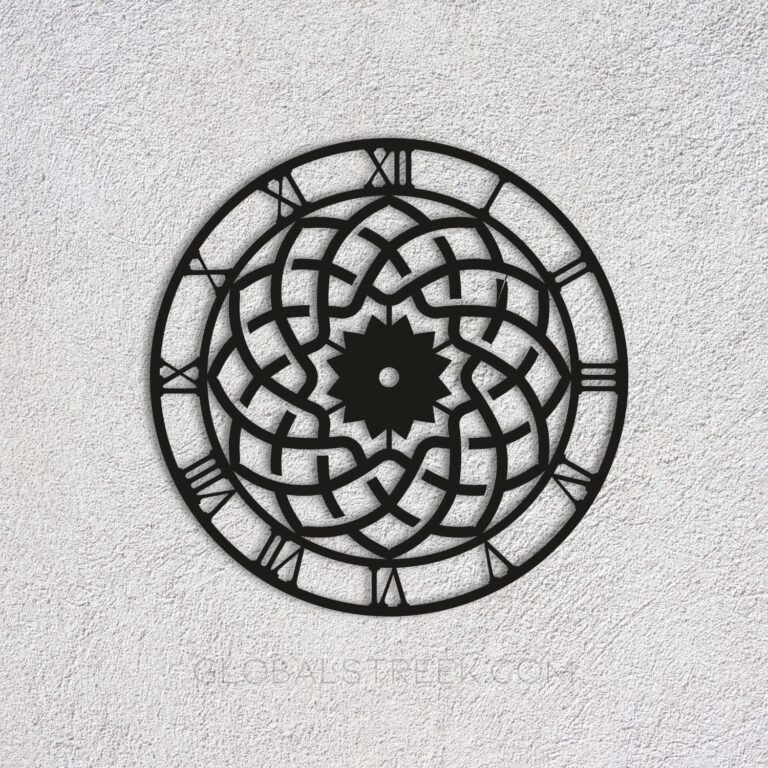 Clock 1 Laser Cutting Design File | DXF File for Laser Cutting ...