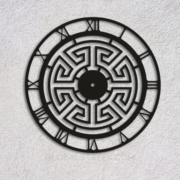 Acrylic Clock Laser Cutting Design File