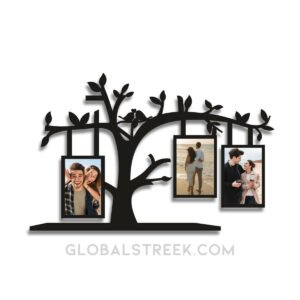 Sublimation Tree Photo Frame Laser Cutting Design File - 3mm
