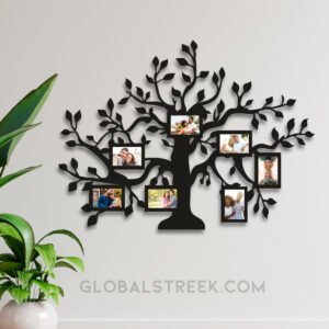 Tree Photo Frame Laser Cutting Design File