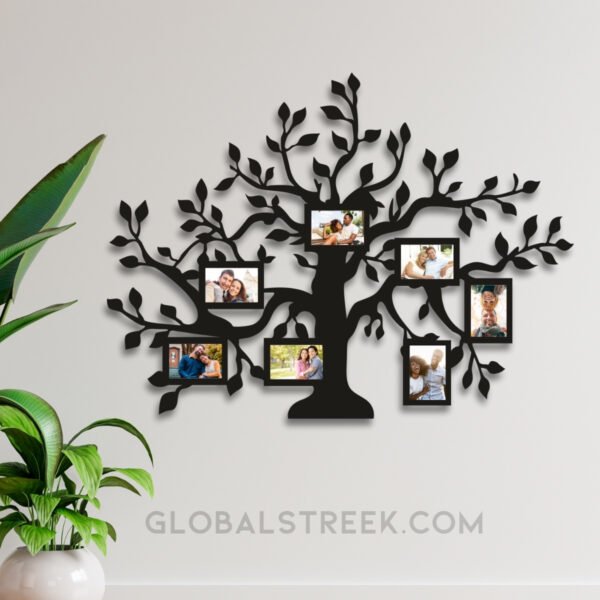 Tree Photo Frame Laser Cutting Design File