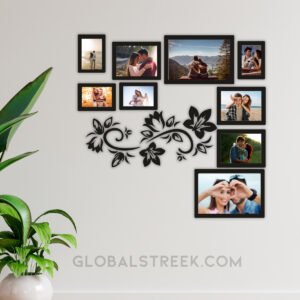 Wall Photo Frame Decor Laser Cutting Design File