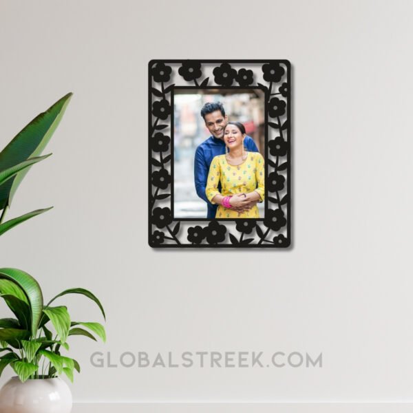 Photo Wall Frame Laser Cutting Design