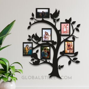 Sublimation Tree Wall Photo Frame Laser Cutting Design