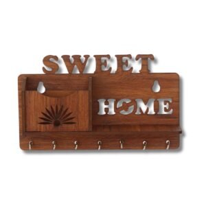 Sweet Home Key Holder Laser Cutting File