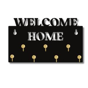 Welcome Home KeyHanger Mdf Laser Design File