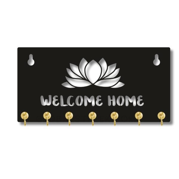 Welcome Home Keyholder Mdf Laser Cutting Design File