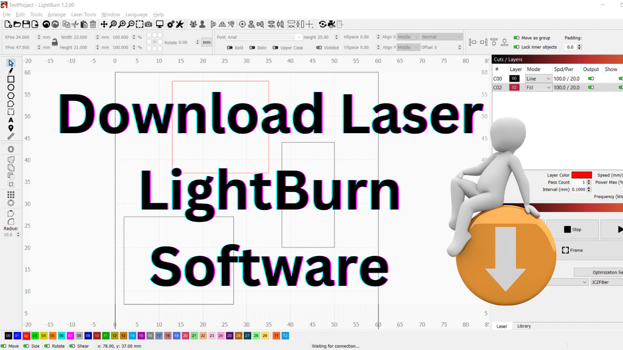 Download Free LightBurn Laser Cutting Programming for PC (All Windows ...