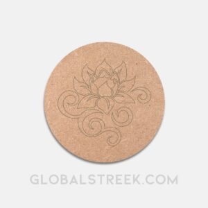 Marked Mdf Coaster Design 2