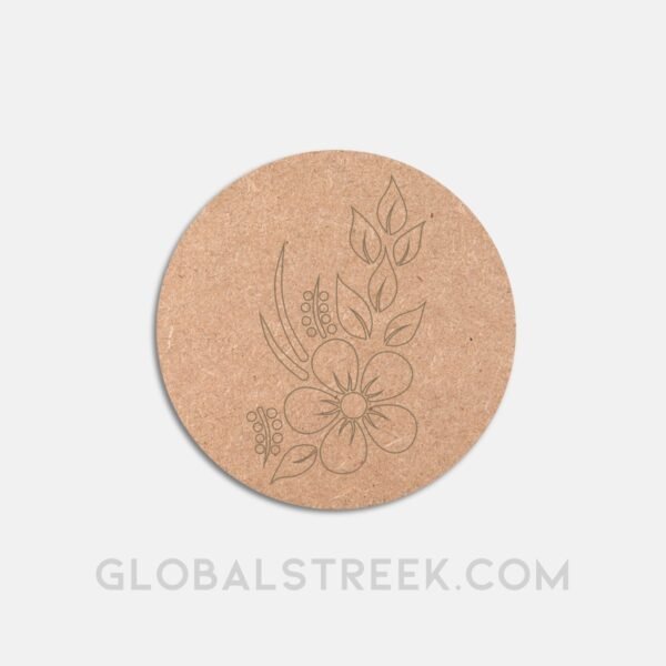 Marked Mdf Coaster Design 4