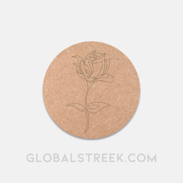 Marked Mdf Coaster Design 7