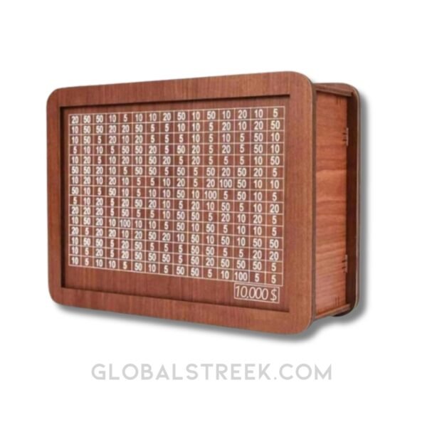 Mdf Wooden Piggy Bank (11x6.5 inches) Laser Cutting Design