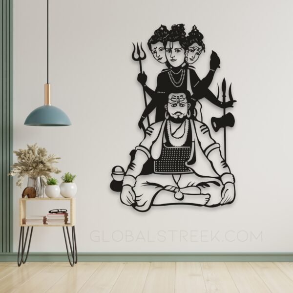 God Acrylic Wall Art Laser Cut Digital File