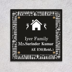 Customise for your Customer - Acrylic NamePlate Design File