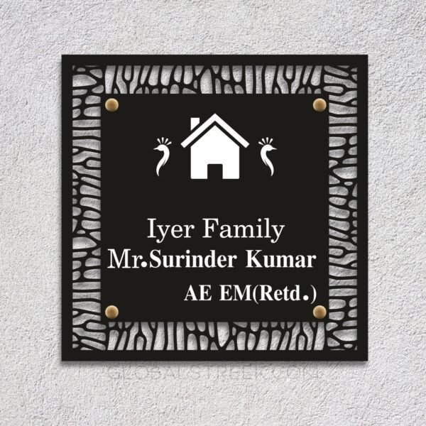 Customise for your Customer - Acrylic NamePlate Design File