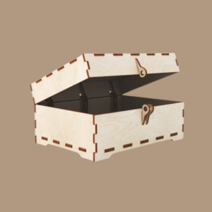 Simple Locking Box  Laser Cutting File