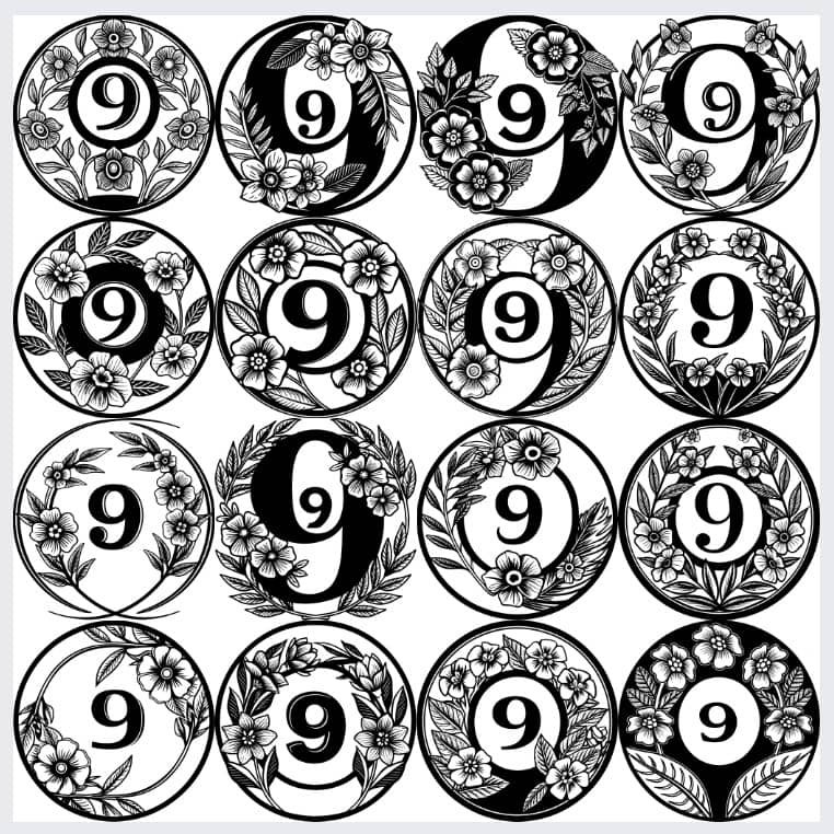 number-9-with-flowers-vector-patterns.jpeg