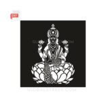 Lakshmi Stencil Vector Design | DXF File