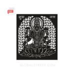 Lakshmi Stencil Vector Design DXF File Laser Cutting