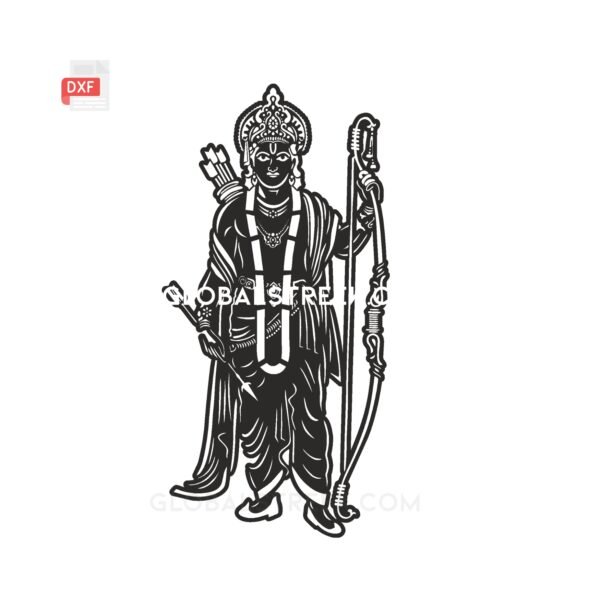 Shri Ram Vector Design