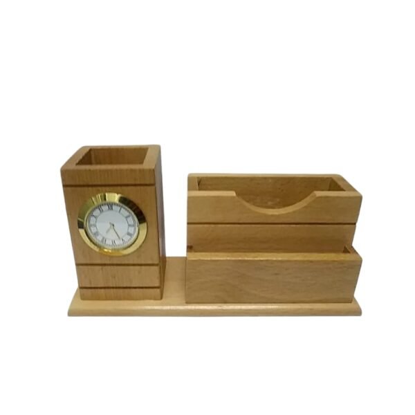Desktop-organizer-clock-card-holder-penholder-laser-cutting-template.jpeg