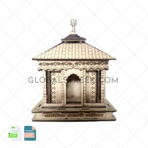 Kartik Swamy Mandir | Laser Cutting File