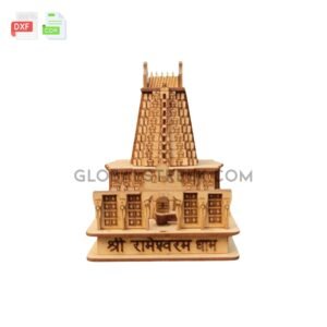 Rameshwaram Dham Laser Cutting File