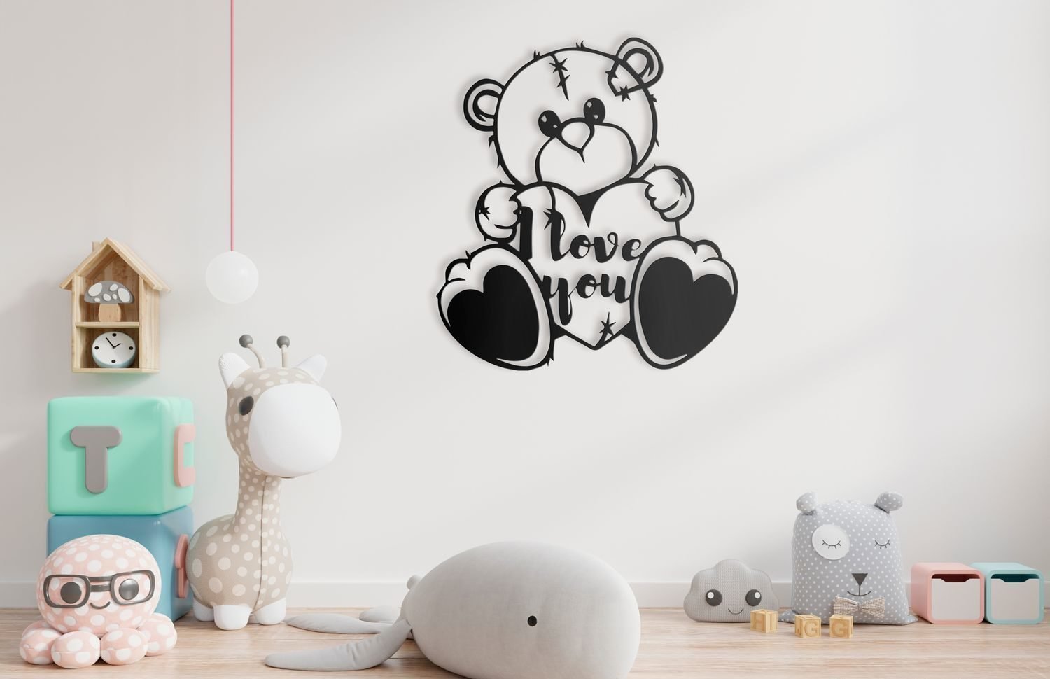 Teddy-Bear-Wall-Decor-free-laser-cutring-file.webp