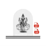 Laxmi Vector Design File DXF Engraving Design